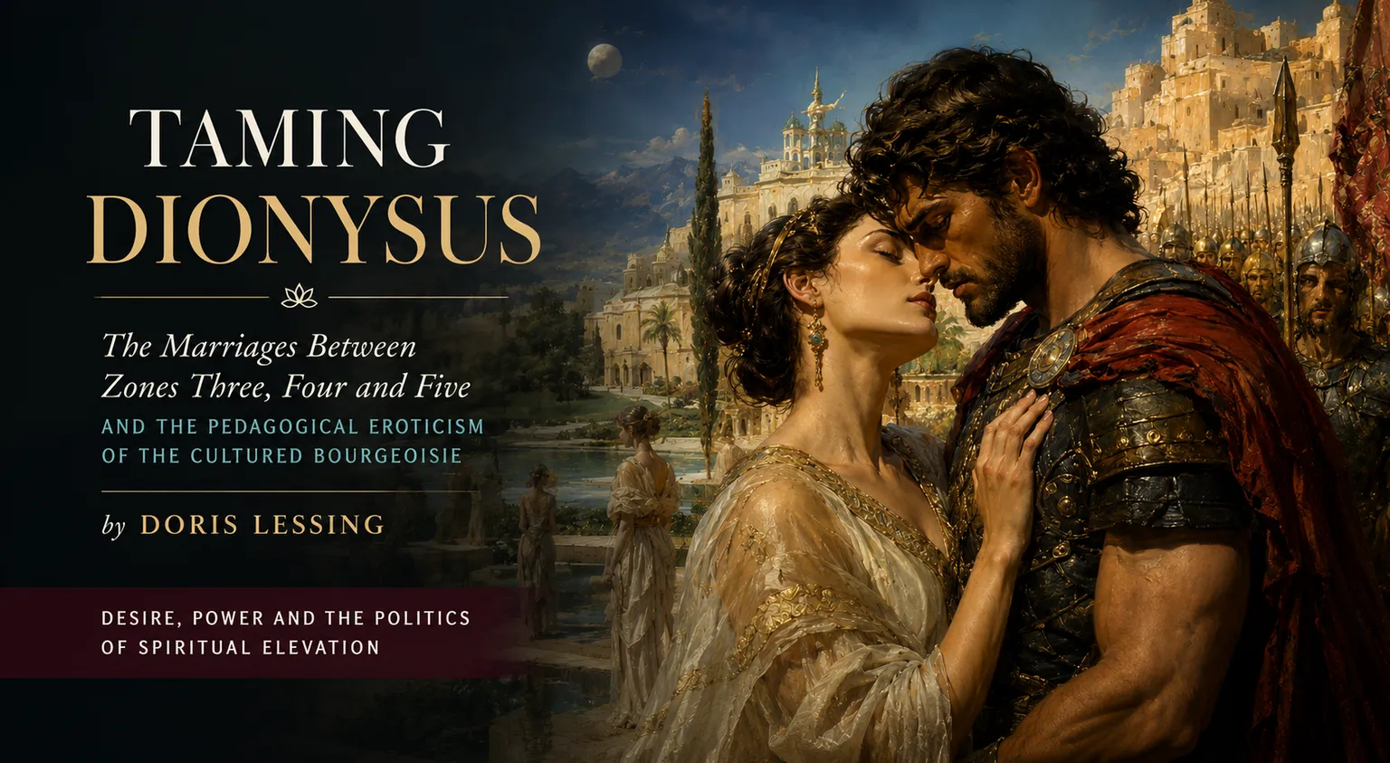 Cover of The Marriages Between Zones Three, Four and Five: Taming Dionysus